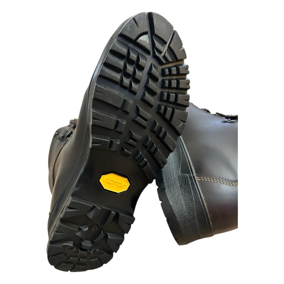 LL Bean Cresta Womens Brown Leather Gore-tex Vibram Sole Hiking Trail Boots Sz 8 - Picture 12 of 16